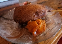 Rowley Farmhouse Ales Pork Belly Corn Dog