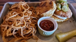 Rowley Farmhouse Ales Chicken Biscuit Sandwich