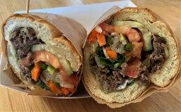 Garlic-Ribeye Sandwich - Oh Mai Sandwich