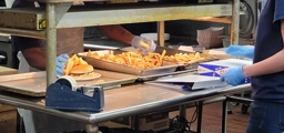 Beacon Drive-In Fries and Onion Rings
