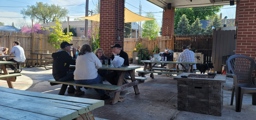 Outdoor Seating at Ray Ray's Hog Pit