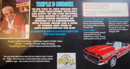 Joe's Gizzard City Triple D Menu