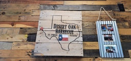 Desert Oak Barbecue Sign/Logo