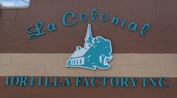 Outside View of La Colonial Tortilla Factory