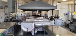 Inside the kitchen of La Colonial Tortilla Factory