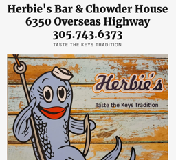 herbies bar and chowder house logo