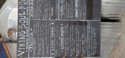 Viking Soul Food Menu
