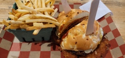 The Big Pig (with fries) at the Pigwich