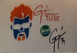 Guy Ate Here Trademark Signature at the Pigwich