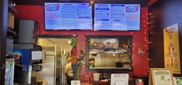 The Sandwich League Counter and Menu