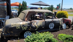 Junkyard Extreme Burgers and Brats Delivery Car