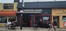 The Sandwich League Outdoor Seating