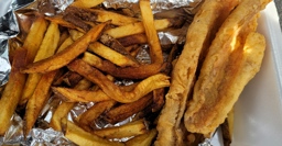 Ena's Caribbean Kitchen Fried Perch with Fries (Very Bad!)