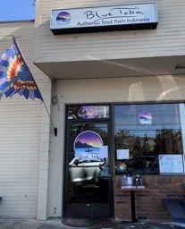 Out front of Blue Toba in Ashland, OR
