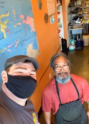 Got to thank the Owner/Chef at Blue Toba
