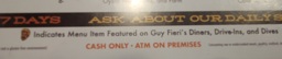 Cash Only at Stogie Joe's Tavern
