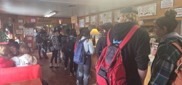 High School Lunch Time at The Pie Dump