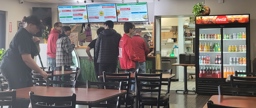 Inside view of Sabores