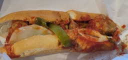 Meatball Sandwich at the Eastside Market Italian Deli