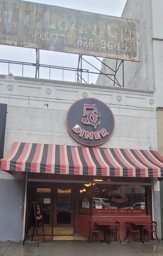 Outside of The Nickel Diner