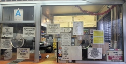 Inside View of the Jay Bee's Bar-B-Que