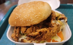 Parish Fair Sandwich The Crabster at the Little Jewel of New Orleans