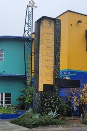 Outside View of the Azla Ethiopian Vegan