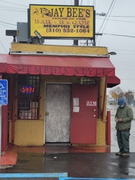 Outside View of the Jay Bee's Bar-B-Que
