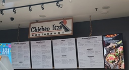 Menu Board at the Chichen Itza