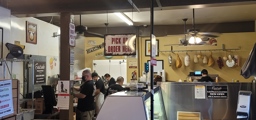 Inside View of the Eastside Market Italian Deli