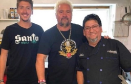 Guy and Hunter pic with the owner