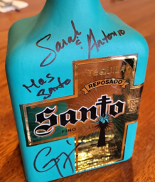 Guy Fieri signed tequila bottles