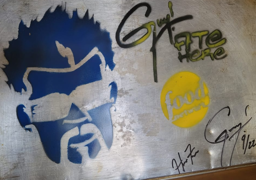 Guy Fieri infamous signature