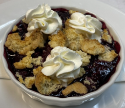 a little dessert to go with your seafood