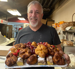 after working with guy fieri happy as can be