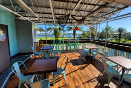 view of the outside patio