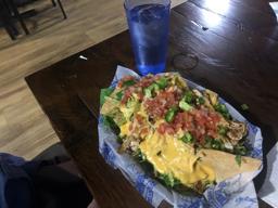 Chicken nachos 