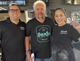 hanging out with guy fieri