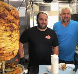 filming day with guy fieri