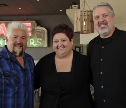 blast from the past pic with guy fieri