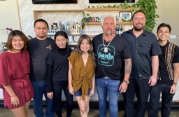 family picture with Guy Fieri