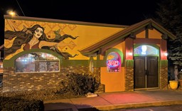 Out Front of Salsa Brava in Flagstaff, AZ