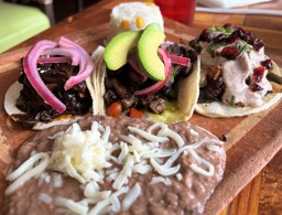 3 Taco Plate - La Santisima Gourmet Taco Shop