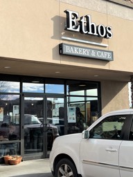 Out Front of Ethos Bakery