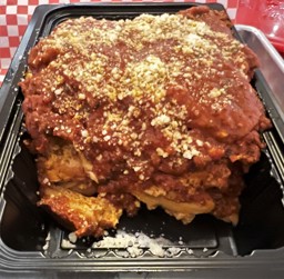 The Lasagna at Grammy's Goodies