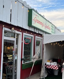 Out front of Grammy's Goodies in North burbs of Denver, CO