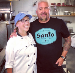 a pic with Guy Fieri