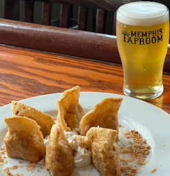 Pierogies and Beer Yeah Baby