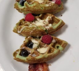 Christmas Tree Waffle