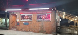 Red Arrow Diner Outside Night View